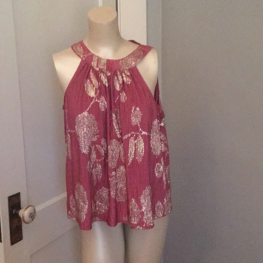 Free people dressy tank .‎ NWOT